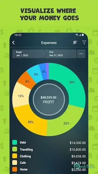 Money Pro: Personal Finance AR 2.11.21 APK MOD フル無料ダウンロード