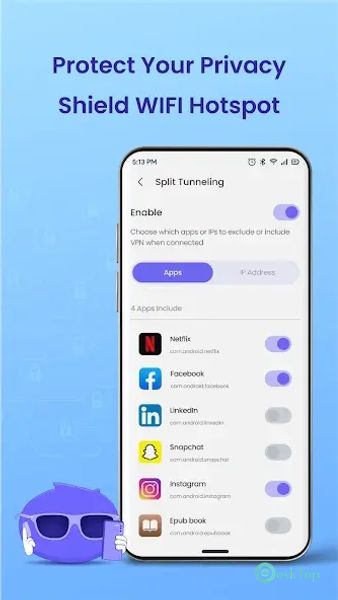 MW VPN : Hotspot VPN Proxy 4.3.1 APK MOD تحميل مجاني كامل