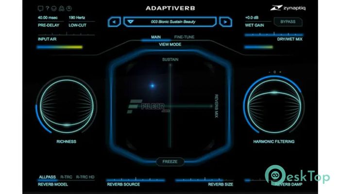 Zynaptiq ADAPTIVERB 1.4.0 Tam Sürüm Aktif Edilmiş Ücretsiz İndir