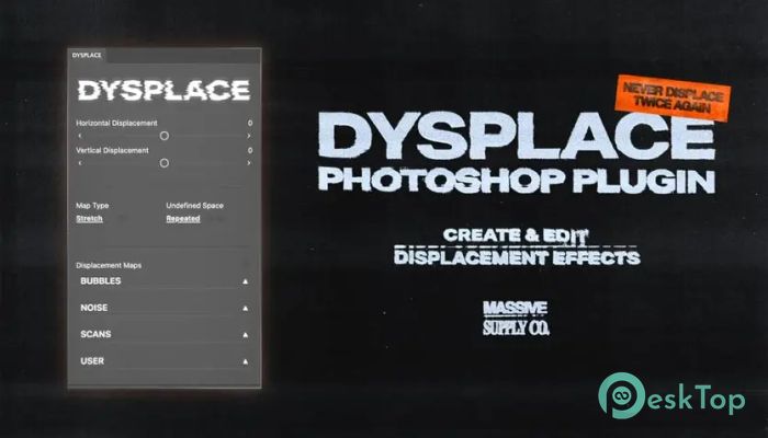 تحميل برنامج DYSPLACE Photoshop Plugin 1.0.0 برابط مباشر