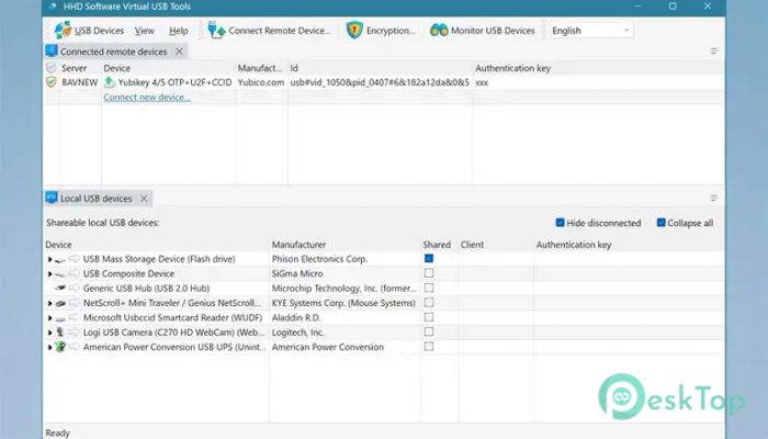 HHD Software Virtual USB Tools