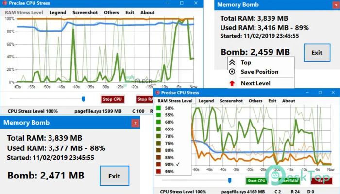 Precise CPU Stress 1.3.0.6 完全アクティベート版を無料でダウンロード