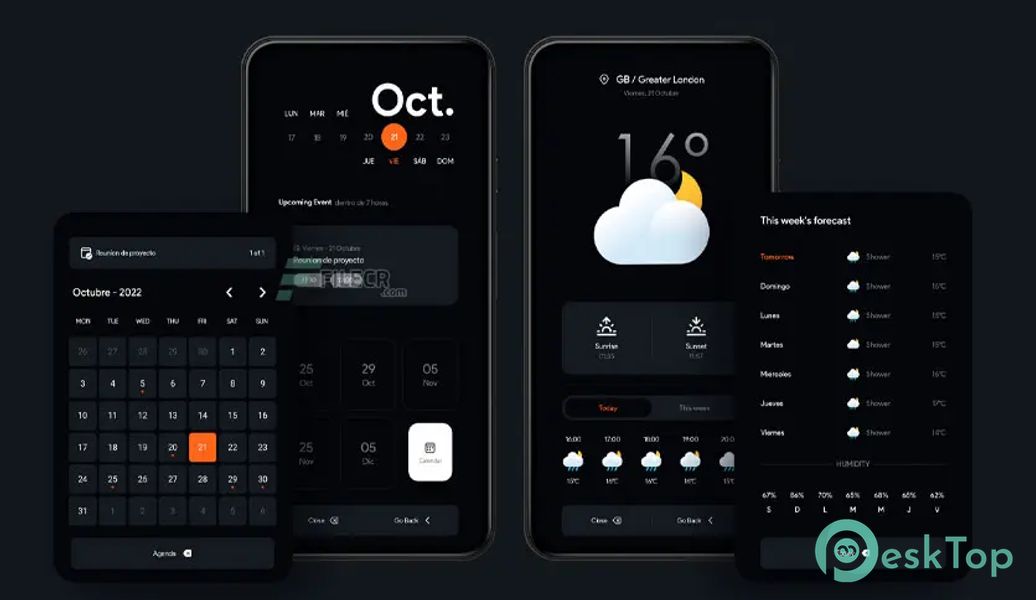 Eclipse for KLWP v1.3 APK MOD Descarga gratuita completa