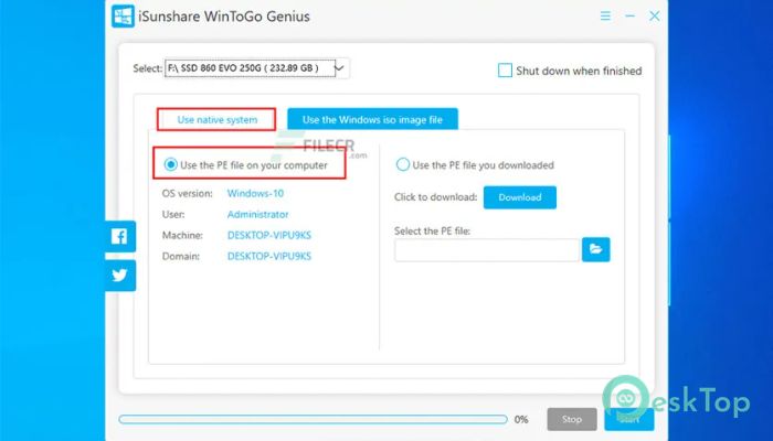  تحميل برنامج iSunshare WinToGo Genius  3.1.7.4 برابط مباشر