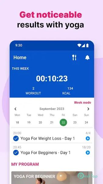 Daily Yoga For Beginners 1.2.2 APK MOD フル無料ダウンロード