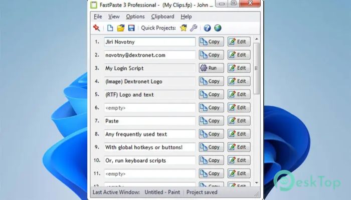 تحميل برنامج Dextronet FastPaste 3.3 Professional برابط مباشر