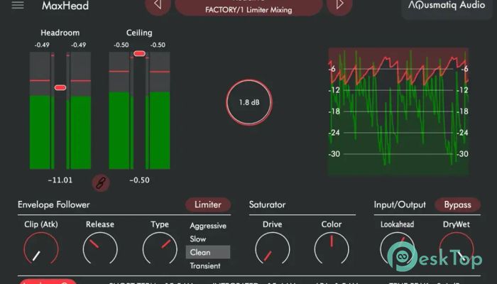 Aqusmatiq Maxhead  1.1.0 完全アクティベート版を無料でダウンロード